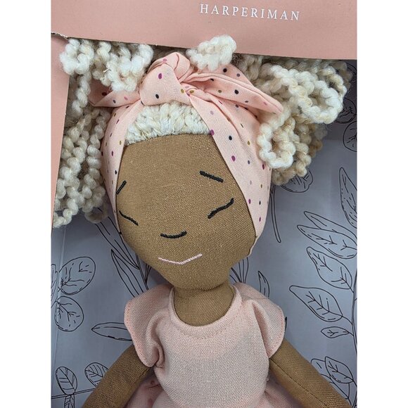 Harperiman Handmade Callie Linda 14 Inch Soft Fabric Doll for Kids - Picture 2 of 7